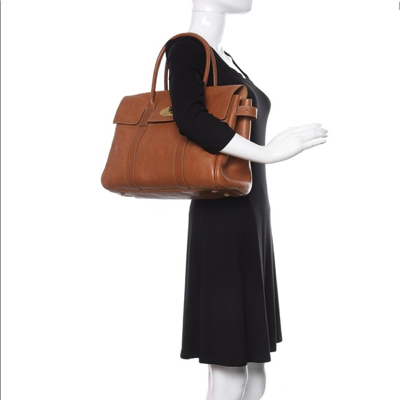 Mulberry Handbags - 💯Authentic Mulberry 💯natural leather bayswater Oak